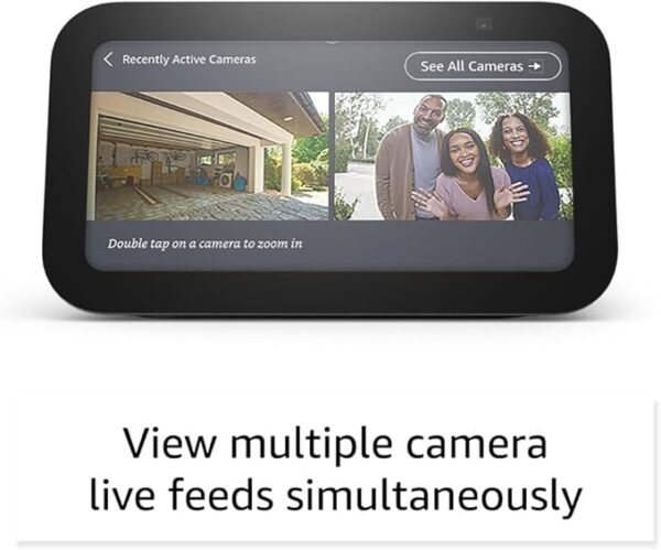 Amazon Echo Show 5 (newest model), Smart display with 2x the bass and clearer sound, Charcoal - Image 3